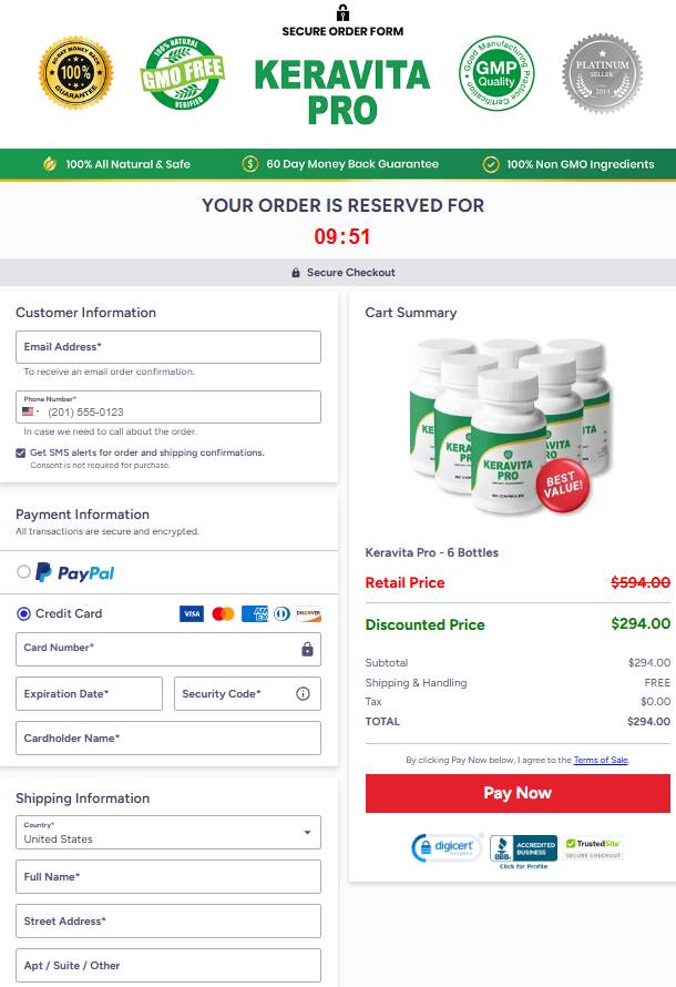 Keravita Pro From The Official Website Secure Order Page